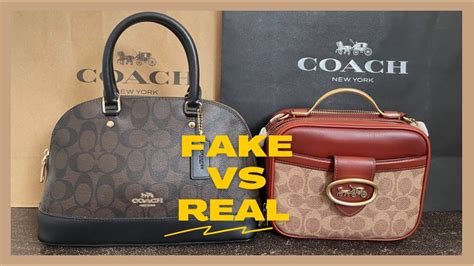 fake vs real coach purse|knockoff coach purses with wallets.